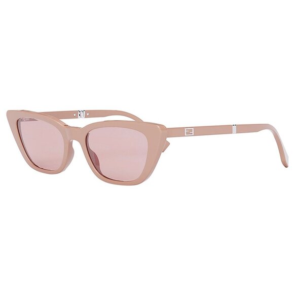 NEW FENDI SUNGLASSES, PINK CAT EYE WOMEN SUNGLASSES FENDI - Picture 5 of 6